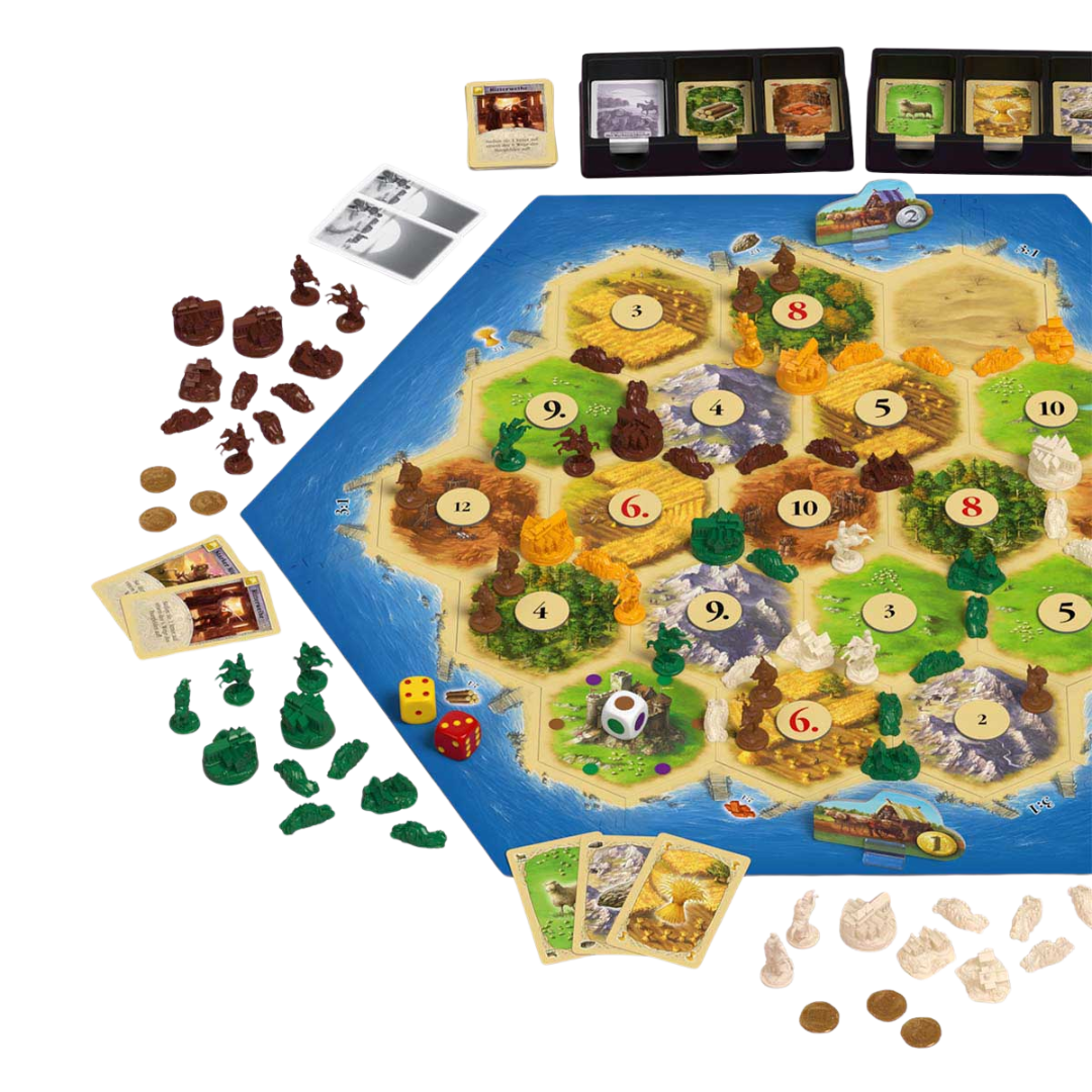 Catan Mercaderes y Barbaros Ampliación 5-6 Jugadores
