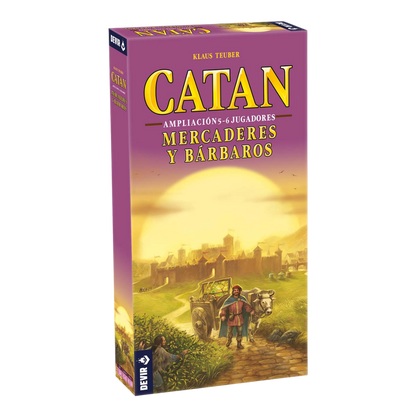 Catan Mercaderes y Barbaros Ampliación 5-6 Jugadores