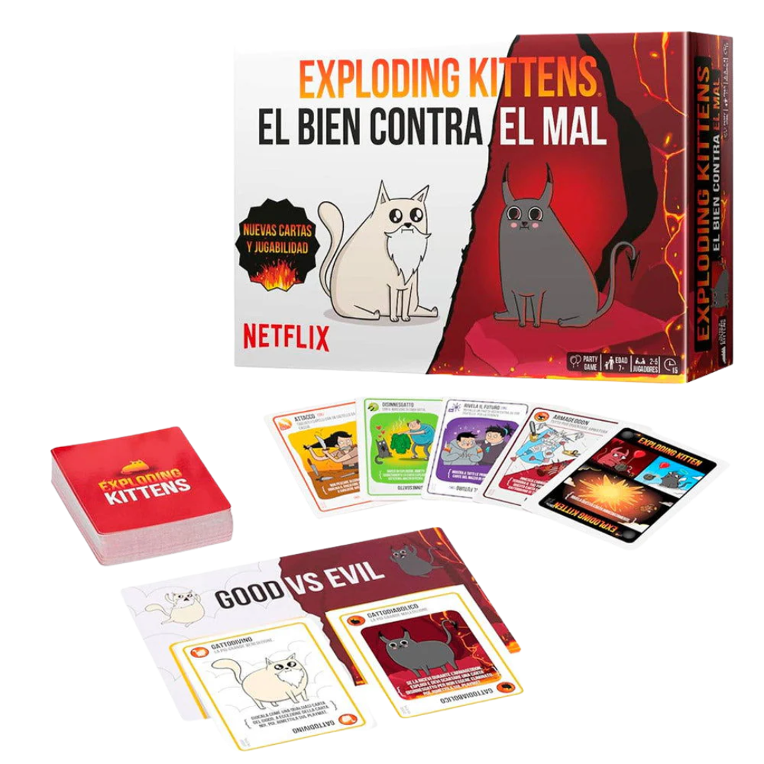 Explodding Kittens, el Bien contra el Mal